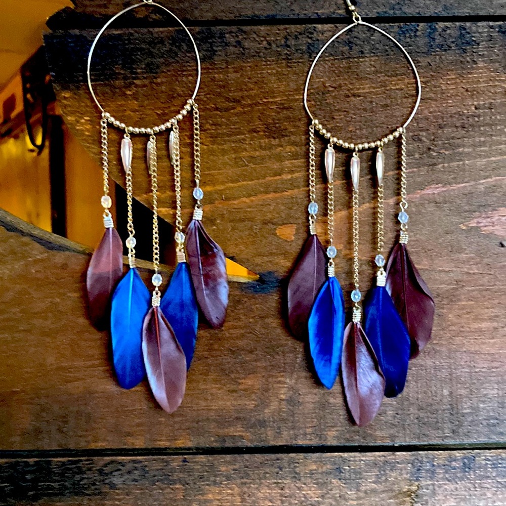 Feather Earrings